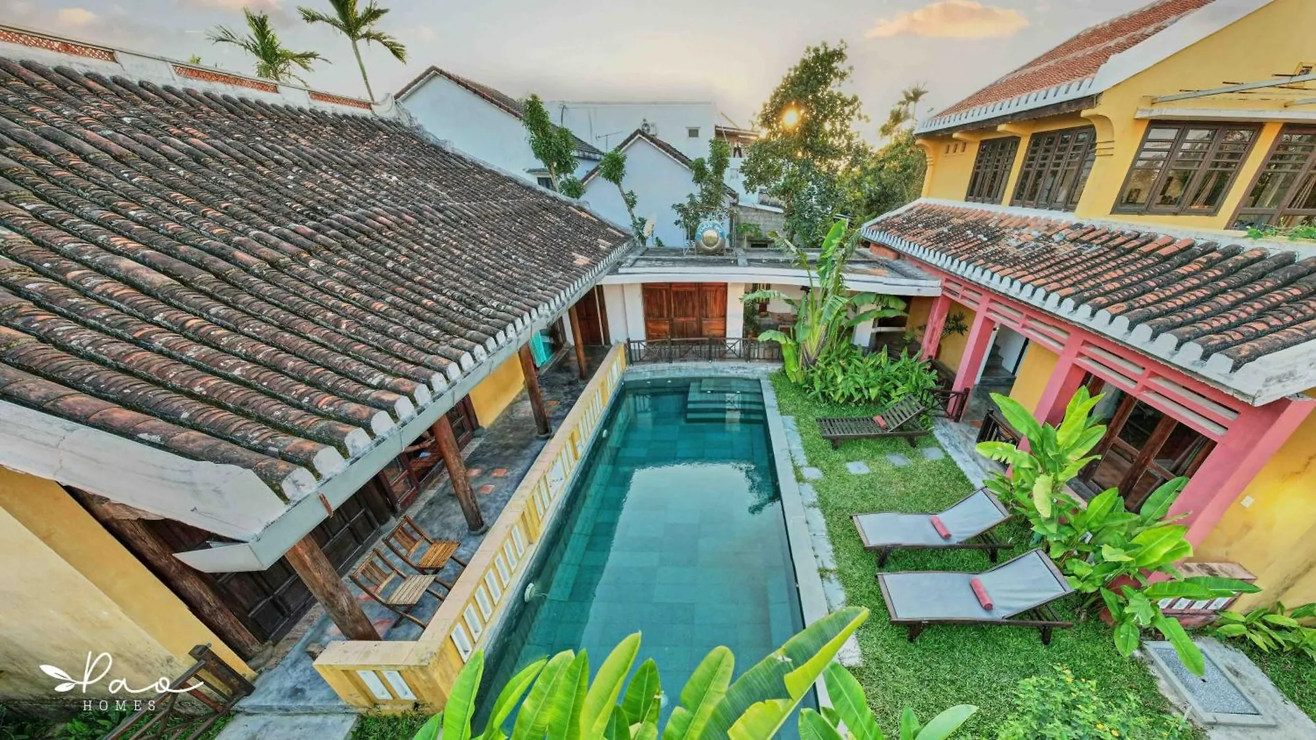Pao Homes - An Hai Villa, Family-Friendly Villa With Pool 会安