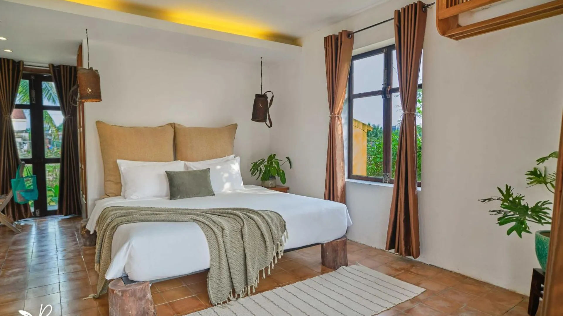 酒店 Pao Homes - An Hai Villa, Family-Friendly Villa With Pool 会安